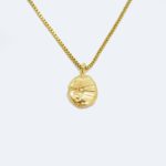 Colgante oro pepita personalizada