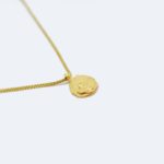 Colgante oro pepita personalizada