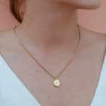 Colgante oro pepita personalizada