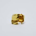 Pendiente earcuff bañado oro